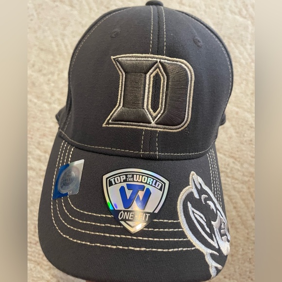 Duke Men’s Hat Greyish Blue- New with Stickers - Picture 1 of 5